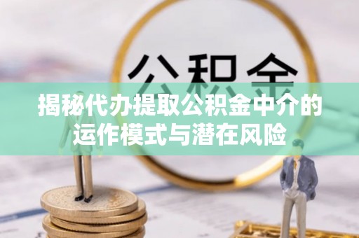 香格里拉揭秘代办提取公积金中介的运作模式与潜在风险