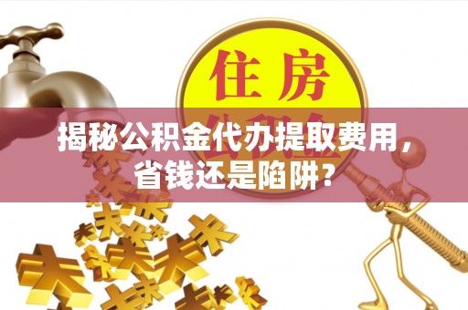 香格里拉揭秘公积金代办提取费用，省钱还是陷阱？