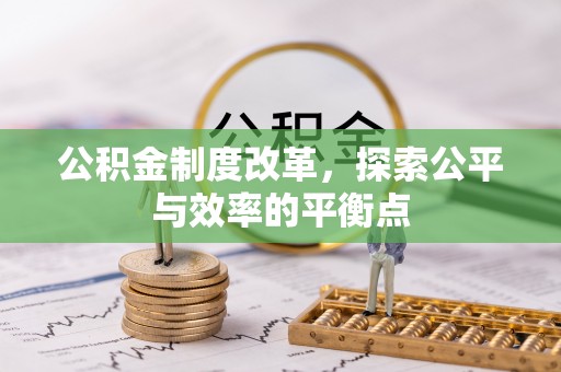 香格里拉公积金制度改革，探索公平与效率的平衡点