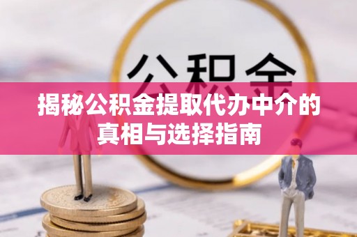 香格里拉揭秘公积金提取代办中介的真相与选择指南