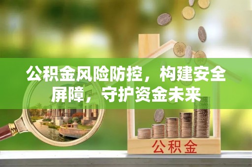 香格里拉公积金风险防控，构建安全屏障，守护资金未来