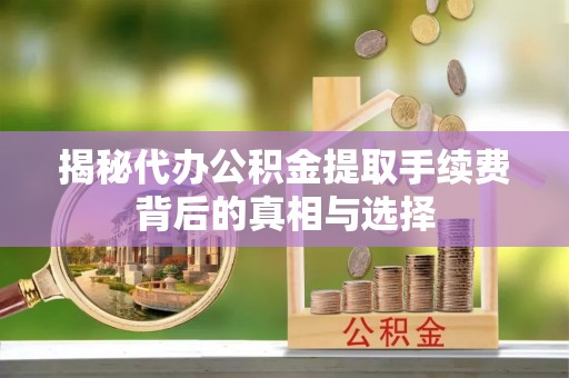 香格里拉揭秘代办公积金提取手续费背后的真相与选择