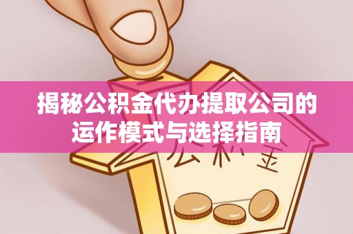 香格里拉揭秘公积金代办提取公司的运作模式与选择指南